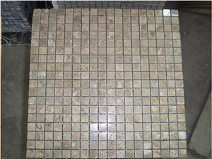 Ceramic Backed Mosaic Honeycomb Panel Mosaic